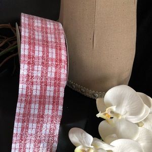 d. stevens - glitter sugar plaid ribbon